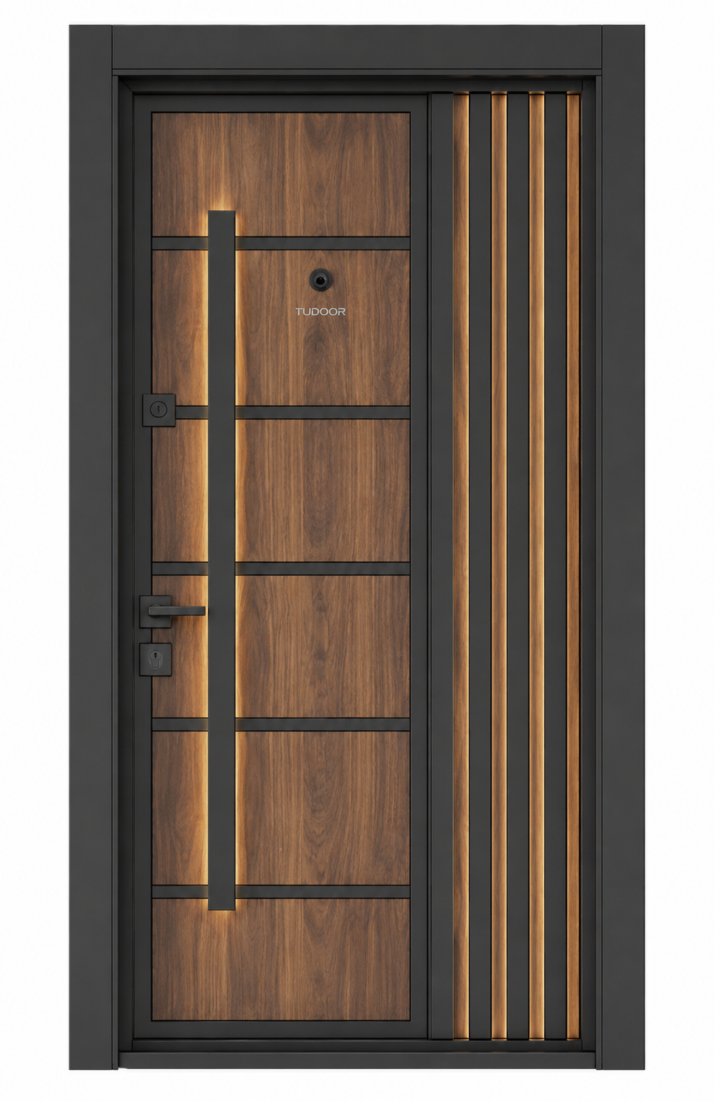 Tudoor Plus ZP-593 Linear Side Tudoor çelik kapı modeli